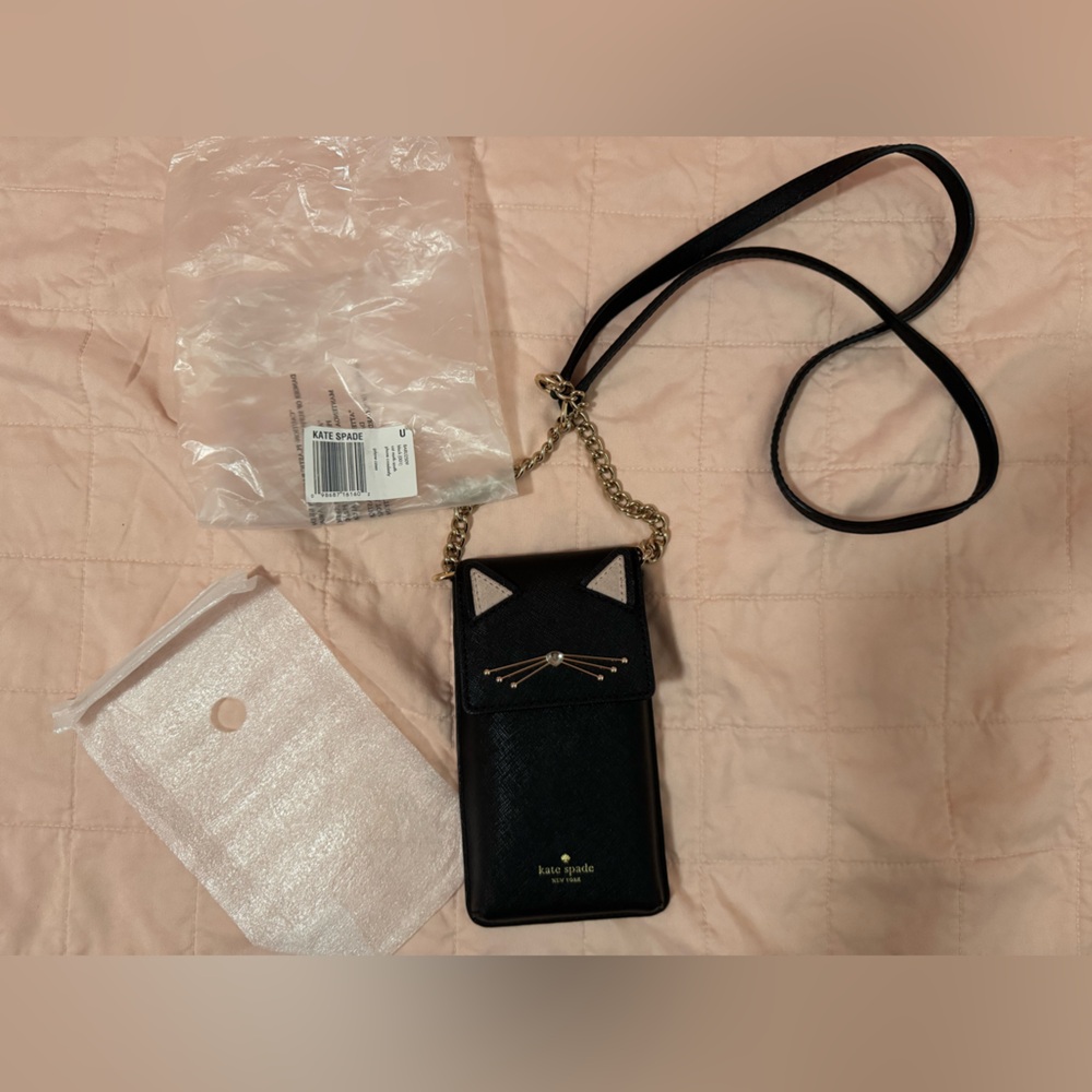 Kate Spade Black Wallet Crossbody